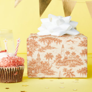 Papel De Regalo Toile de la costa de Georgia