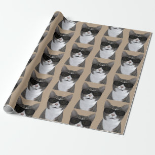 Papel De Regalo Tomcat se ve muy genial con gafas de sol