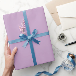 Papel De Regalo Tono de color lila púrpura liso