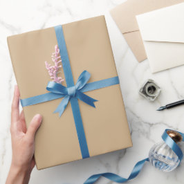 Papel De Regalo Tono de Color Marrón Claro Tostado