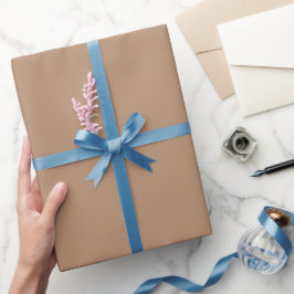 Papel De Regalo Tono de color marrón grisáceo llano