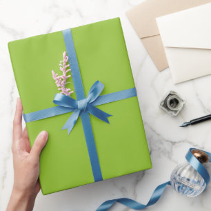 Papel De Regalo Tono de color verde lima plano