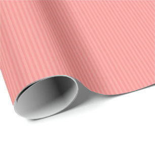 Papel De Regalo Tonos de color melocotón de moda plantilla rayada 