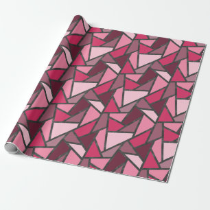Papel De Regalo Tonos de vidrio tintado rosa