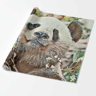 Papel De Regalo toony panda