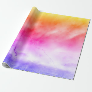 PAPEL DE REGALO TORMENTA EN COLORES DE LLUVIA