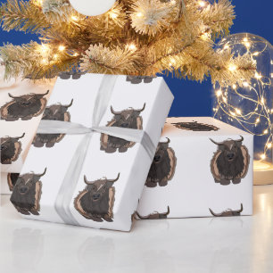 Papel De Regalo Toro Ganado Toro