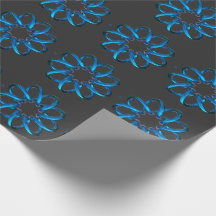 Toro metálico azul Knot