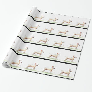 Papel De Regalo Toro Terrier inglés