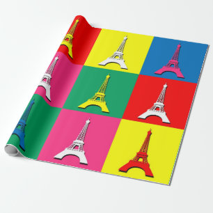 Papel De Regalo Torre Eiffel