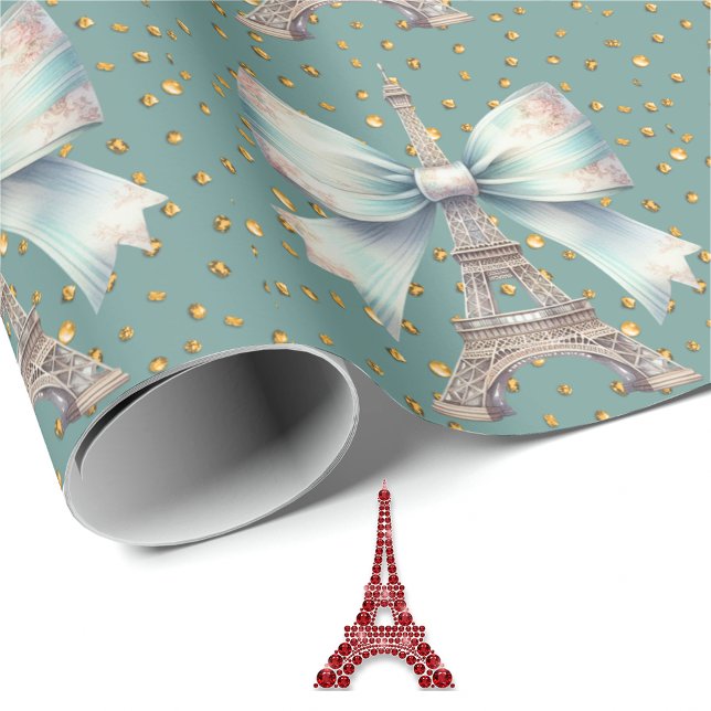 Papel De Regalo Torre Eiffel con barba (Subido por el creador)