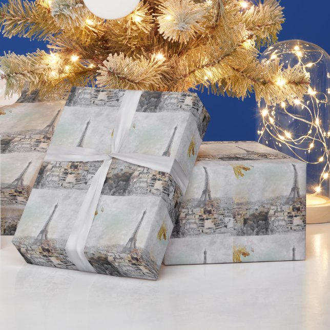 Papel de regalo Torre Eiffel París – Elegante fran (Vacaciones)