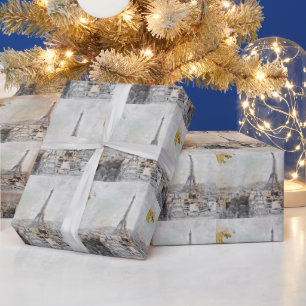 Papel De Regalo Torre Eiffel. Paris, France Classic