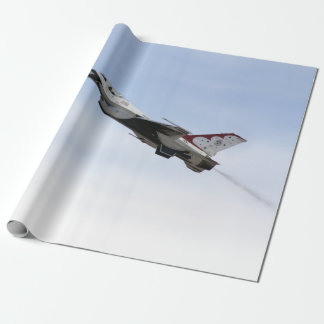 Papel De Regalo Tortuga F-16 en vuelo