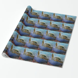 Papel De Regalo Tortuga marina
