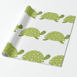 Papel De Regalo Tortuga verde