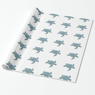 Papel De Regalo Tortugas marinas