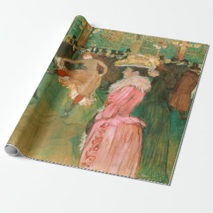 Papel De Regalo Toulouse-Lautrec - En el Rouge, el baile