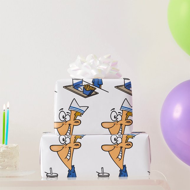 Papel De Regalo Trabajador de comida rápida (Subido por el creador)