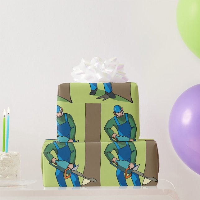 Papel De Regalo Trabajador forestal (Subido por el creador)