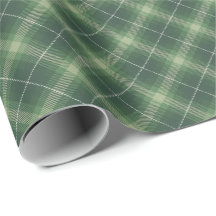 Traditional plaid in shades of green
