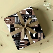 Traje geométrico tribal a los regalos afroamerican