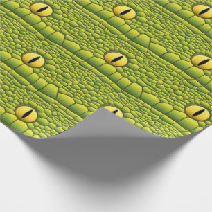 Papel De Regalo Trama De Piel Y Ojos Reptiles De Serpiente