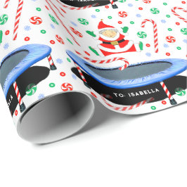 Papel De Regalo Trampoline Christmas Gift