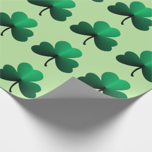 Papel De Regalo Trébol de la suerte