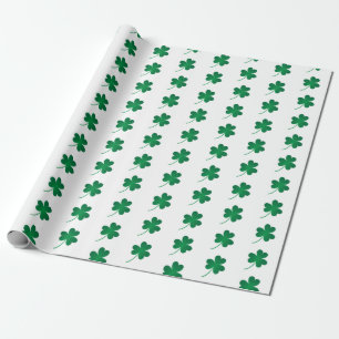 Papel De Regalo TRÉBOLES/papel del embalaje de St Patrick