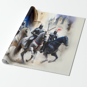 Papel De Regalo Tres Caballeros Salieron - La Búsqueda