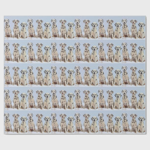 Papel De Regalo Tres Dalmatians