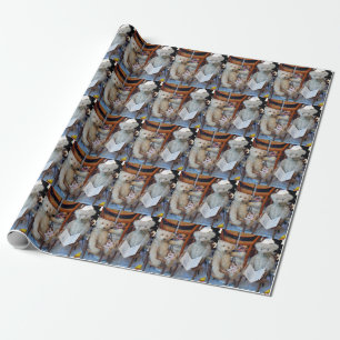 Papel De Regalo Tres ositos de peluche felices