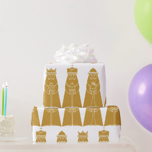 Papel De Regalo Tres sabios