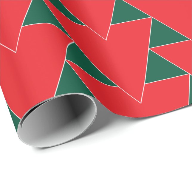 Papel De Regalo Triangle Wrapping Paper (Esquina del rollo)