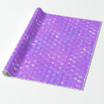 Papel De Regalo Triángulos de moda rosa morado Geométrico Fiesta<br><div class="desc">papel de envolver</div>