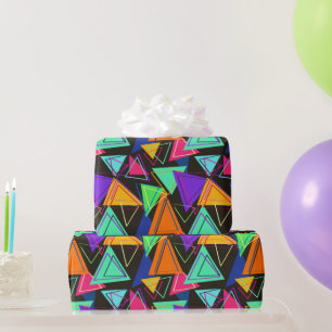 Papel de Regalo Triángulos en Color