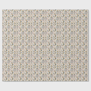 Papel De Regalo Triángulos Geométricos Modernos y Arte Abstracto d