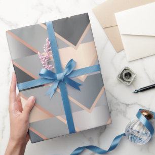 Papel De Regalo Triángulos Modernos