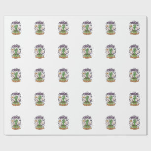 Papel De Regalo Trick Or Treat Yourself Mano de Zombie Halloween C