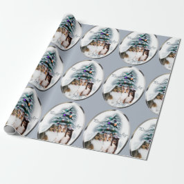 Papel De Regalo Trío de Shetland Sheepdog Navidad