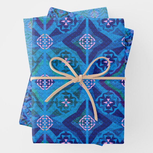 Papel de regalo trío Lapiz Tapestry (In situ)