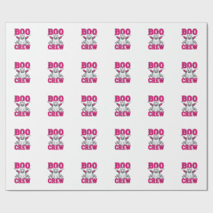Papel De Regalo Tripulación de Boo Enfermera Fantasma Halloween