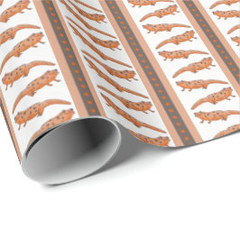 Papel De Regalo Tritón de manchas rojas