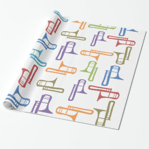 Papel De Regalo Trombones