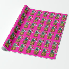 Papel De Regalo Tropica - Rosa