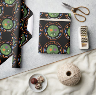 Papel De Regalo Truco de moda para halloween o regalo de tratantes