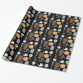 Papel De Regalo Truco o truco de Halloween
