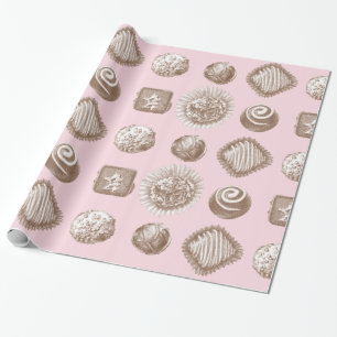 Papel De Regalo Trufas de chocolate