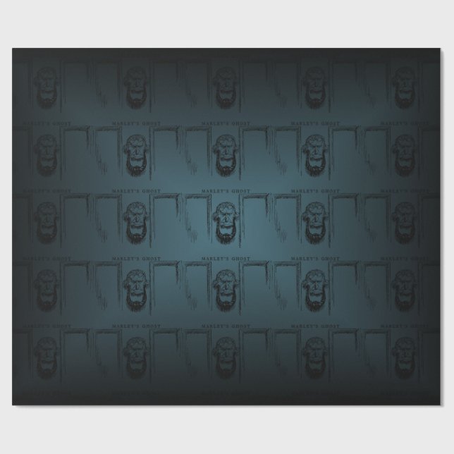 Papel De Regalo Trullo del golpeador de puerta del fantasma del (Superficie plana)